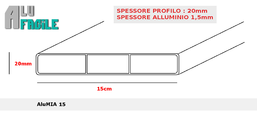 disegno doga listone alluminio per recinzioni alluminio